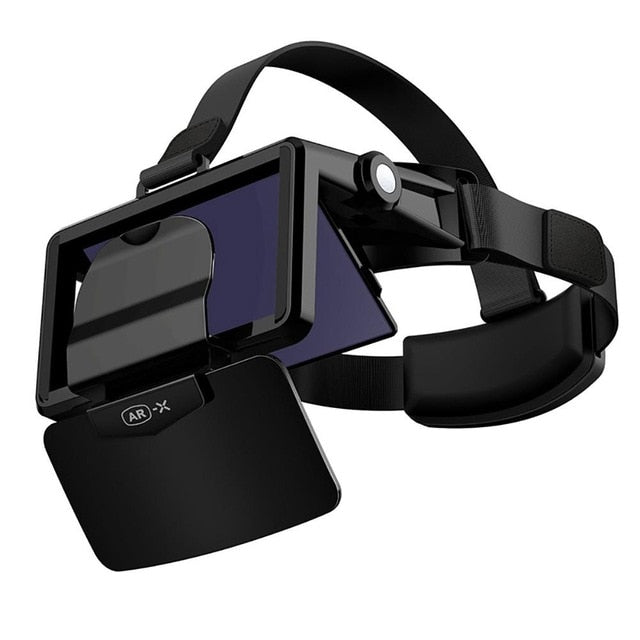 AR Glasses 3D VR Headphones Virtual Reality 3D Glasses Cardboard VR Headsets for 4.7-6.3 inch Phone For FIIT VR AR-X Helmet