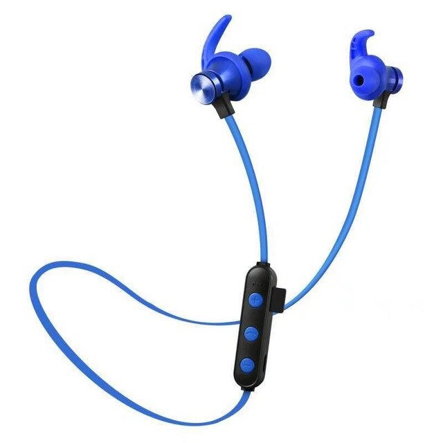 XT22 Bluetooth Wireless Headphones 5.0 Support TF Card Sport Headset Handsfree Stereo Earphone with Mic for Mobile Phone
