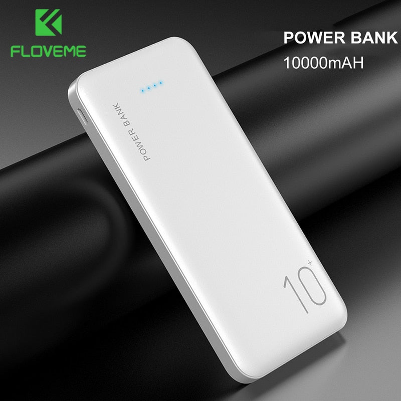 FLOVEME Power Bank 10000mAh Portable Charger