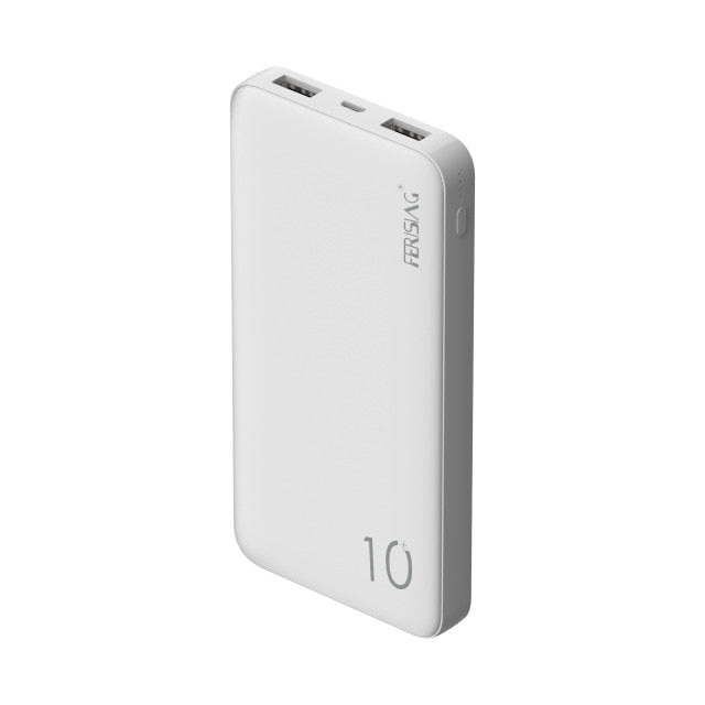 FERISING Power Bank 10000mAh PowerBank 10000 mAh USB Charger Portable External Battery Mobile Phone Charging For Xiaomi Mi 10 9