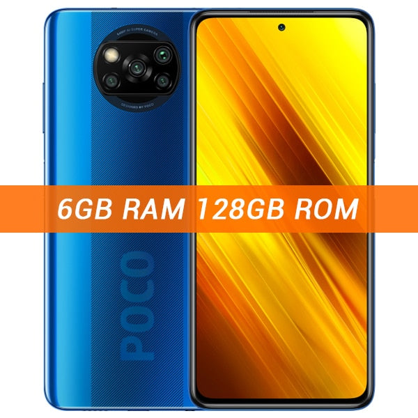 Global Version Xiaomi POCO X3 NFC 6GB RAM 64GB / 128GB ROM Mobile