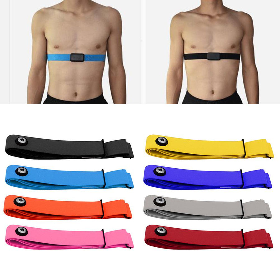 Sports Bluetooth Heart Rate Monitor Chest Belt Strap for Garmin for Polar Wahoo