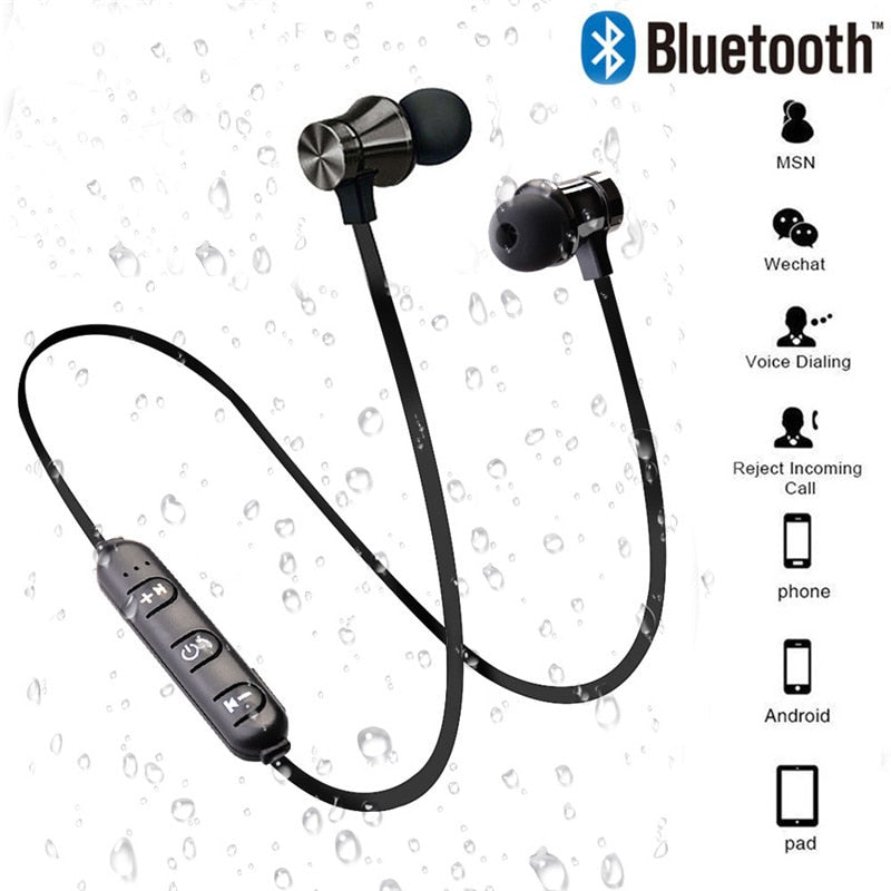 Bluetooth V4.2 Wireless Stereo Earphone Sport Headset For iPhone X XS 7 8 Samsung S8 S9 S10 Xiaomi 9 Waterproof Earbuds With Mic