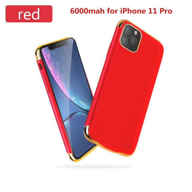 6000mAh Charging Case for iPhone 11