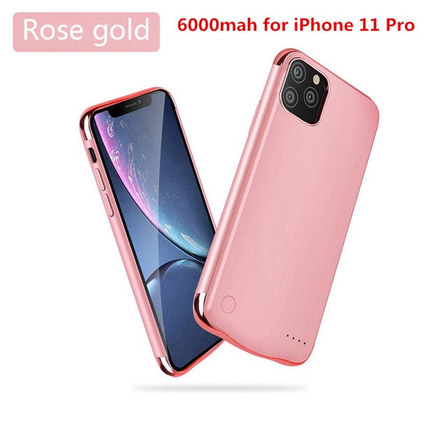 6000mAh Charging Case for iPhone 11