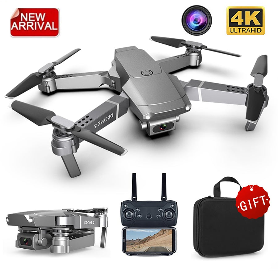 Daron Camera New Mini Drone E68, Wide Angle Ultra HD 4K 1080P Camera – DigiGif