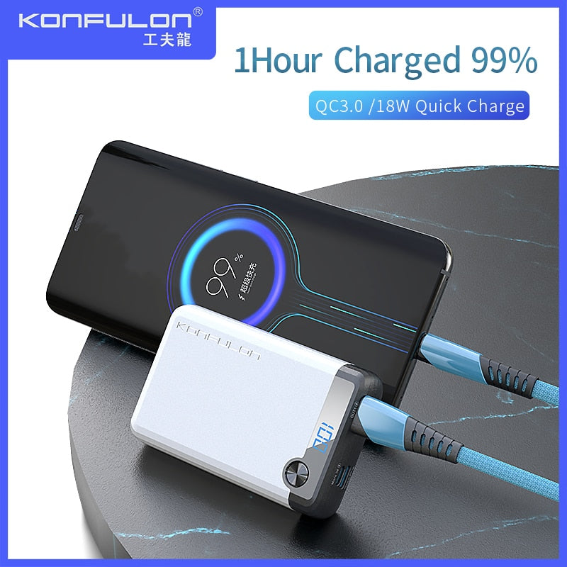 10000mAH Power Bank PD Quick Charge