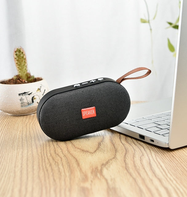 T7 Mini Bluetooth Speaker Portable Wireless Loudspeaker Sound System 3D Stereo Music Surround Outdoor Speaker Support FM TFCard