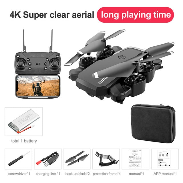 F85 RC Drone 4K HD Camera Professional Aerial Photography Helicopter 360 Degree Flip Foldable Quadcopter
