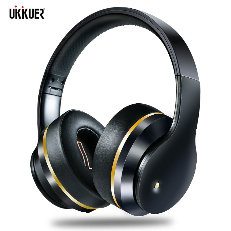 ANC Bluetooth Headphones Active Noise Cancelling Wireless Headset Foldable Hifi Deep Bass Earphones with Microphone for Music