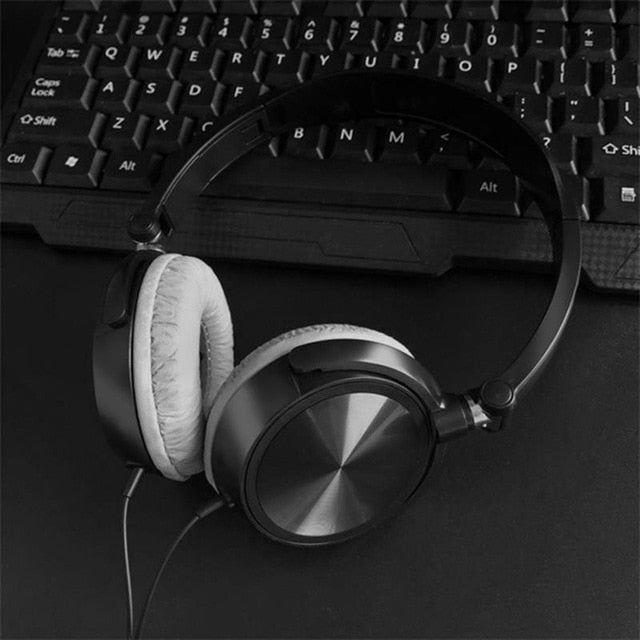 Professional Over Ear Wired Headset With Mic Led Light Gaming Headphones For Computer PS4 Adjustable Bass Stereo PC Gamer Gifts