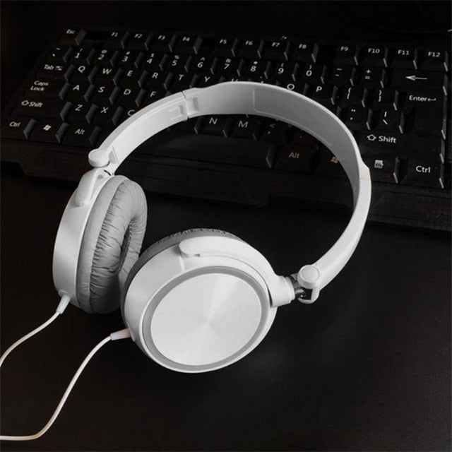 Professional Over Ear Wired Headset With Mic Led Light Gaming Headphones For Computer PS4 Adjustable Bass Stereo PC Gamer Gifts