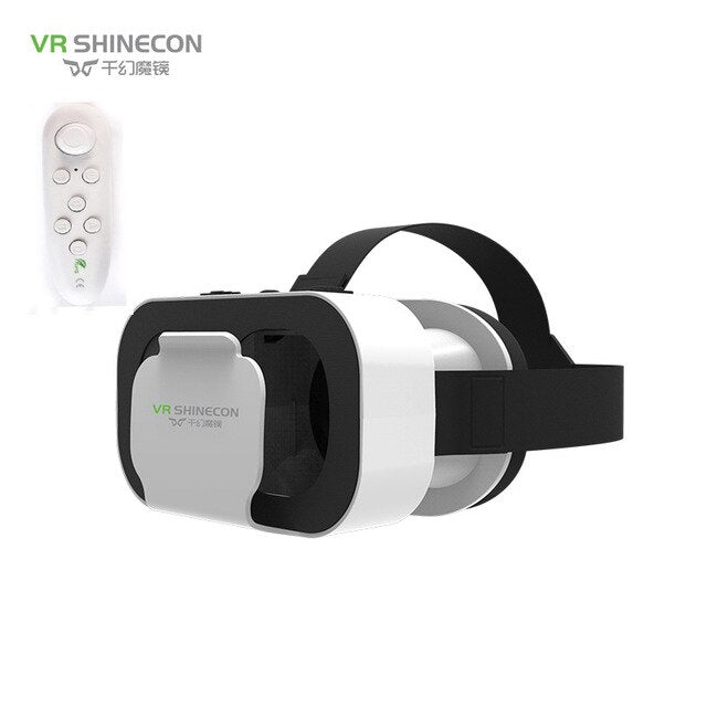 SHINECON VR BOX 5 Mini VR Glasses 3D Glasses Virtual Reality Glasses VR Headset For Google cardboard Smartp