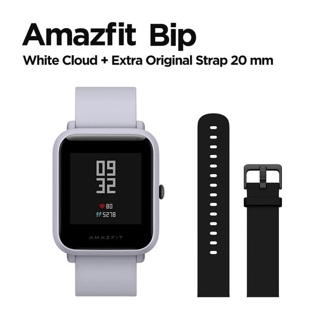 Amazfit Bip Smart Watch Bluetooth GPS Sport Heart Rate Monitor IP68 Waterproof Call Reminder Amazfit