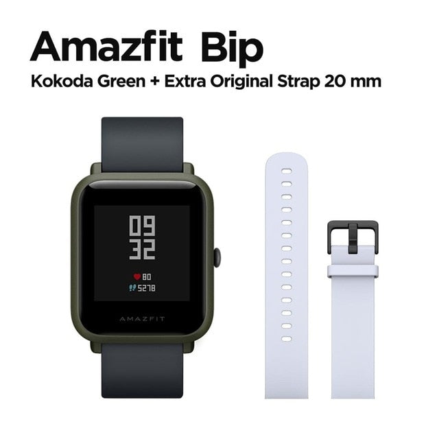 Amazfit Bip Smart Watch Bluetooth GPS Sport Heart Rate Monitor IP68 Waterproof Call Reminder Amazfit