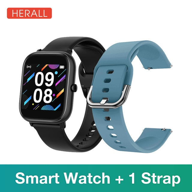 HERALL 2020 New Smart Watch Fitness Bracelet Calories Heart Rate Monitor Waterproof Sport Smartwatch