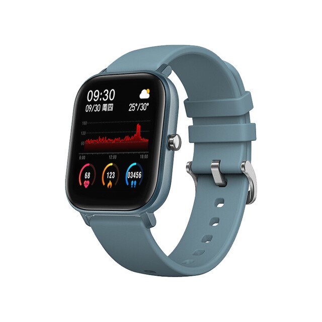 VOHE P8 1.4 inch Smart Watch Men Full Touch Fitness Tracker Blood Pressure Smartwatch