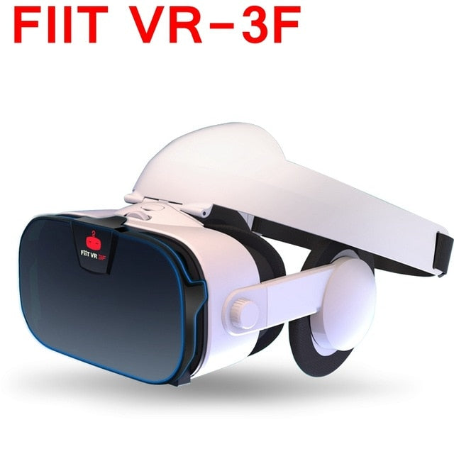 FIIT AR-X AR Smart Glasses Enhanced 3D VR Glasses Box Headphones Virtual Reality Helmet VR Headset For 4.7-6.3 inch Smartphone