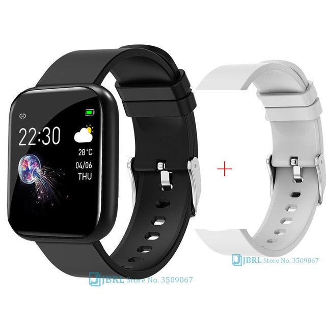 Fashion Stainless Steel Smart Watch Women Men Electronics Sport Wrist Watch