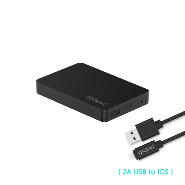FERISING Slim Mini Power Bank 5000mAh Portable PowerBank 5000 mAh USB Typc C PoverBank External Battery Charger For Xiaomi Banks