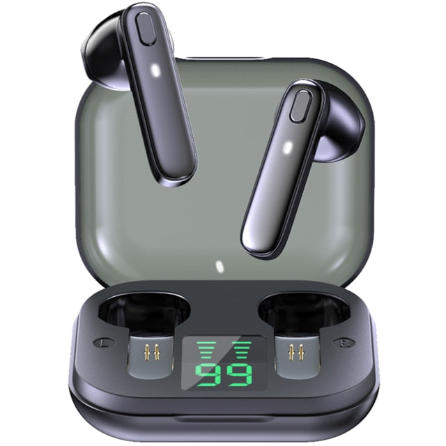 R20 TWS Earphone Bluetooth Wireless Headset Waterproof Deep Bass Earbuds True Wireless Stereo Headphone With Mic Sport Earphone
