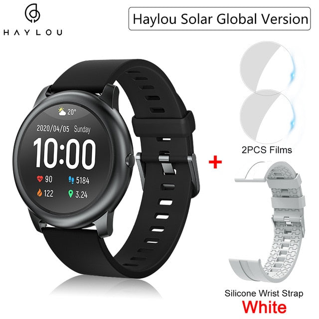 Youpin Haylou Solar Smart Watch Global Version IP68 Waterproof Sport fitness Bracelet LS05 Smartwatch