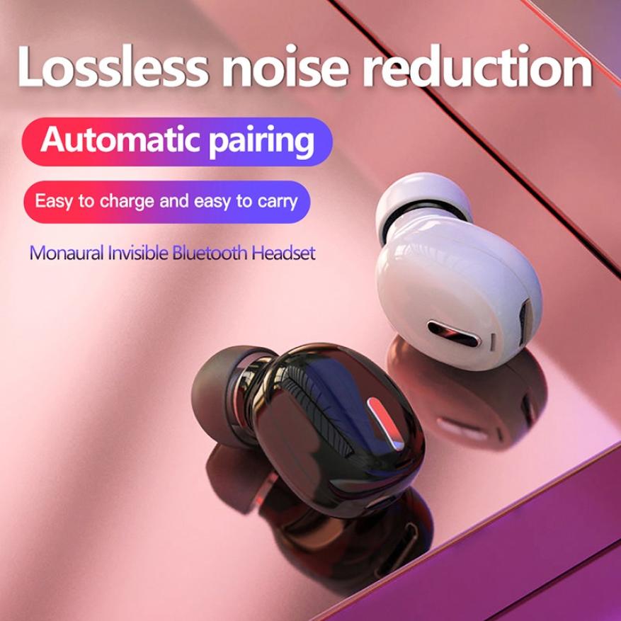 Original HBQ Mini X9 X8 Wireless Earbud Noise Reduction In-ear long Standby Time Bluetooth 5.0 Earphone 3D Sound For Samsung LG