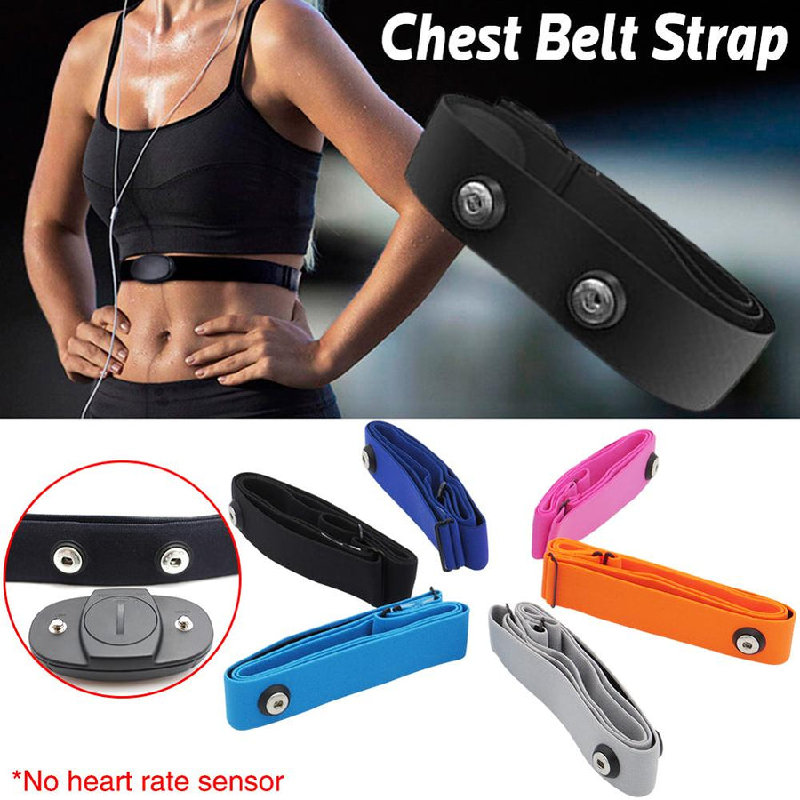 High Quality Elastic Chest Belt Soft Strap Band for Wahoo Garmin Polar Sport Running Heart Rate Monitor for Bluetooth 4 0