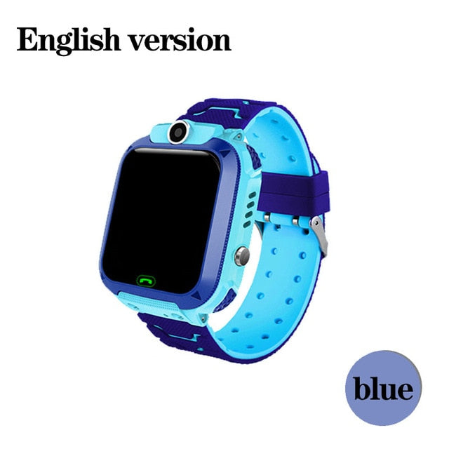 Q12 Kids Smart Watches English Version Waterproof Antilost Children Touch Scree Intelligent Watch LBS Positioning Talking Watch