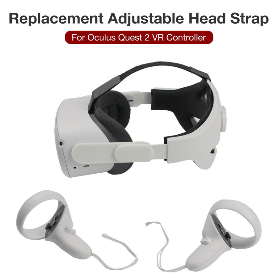 Adjustable Replacement Head Strap Headband For Oculus Quest 2 VR Glasses Headset Support For Quest2 Virtual Reality Accessories#