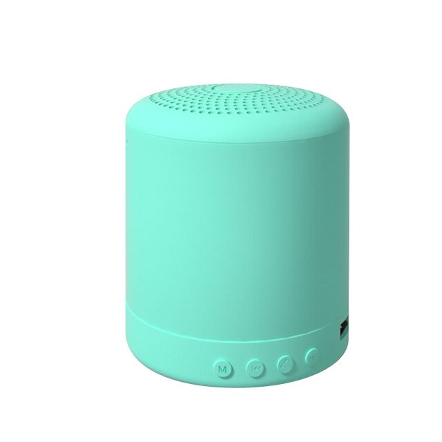 Macaron Mini Speakers Bluetooth Speaker Smart Music Speaker Mini Portable Bluetooth FM Smart Speaker A11 BT 4.0 USB AUX TF