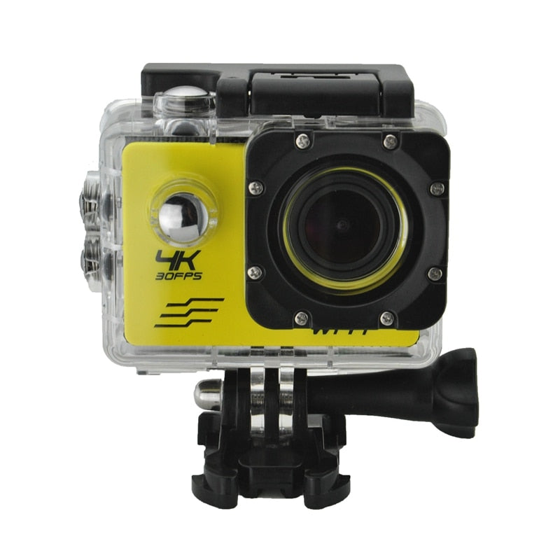 Outdoor Sport Action Camera WIFI 4K 30Fps 2.0LCD 1080P 60Fps Underwater Waterproof Diving Surfing Cycling Helmet Cam
