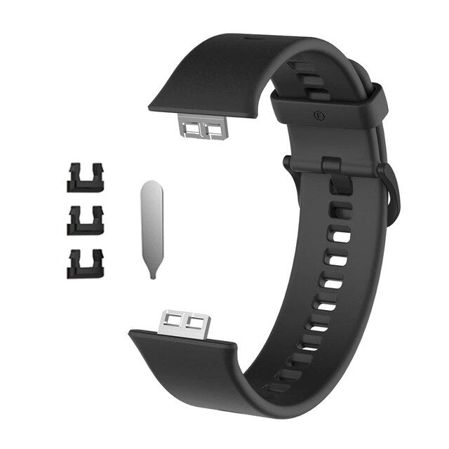 2020 Silicone Band For Huawei Watch Fit Strap Tool Watch Case Screen Protector Bracelet correa for huawei fit smart watch strap