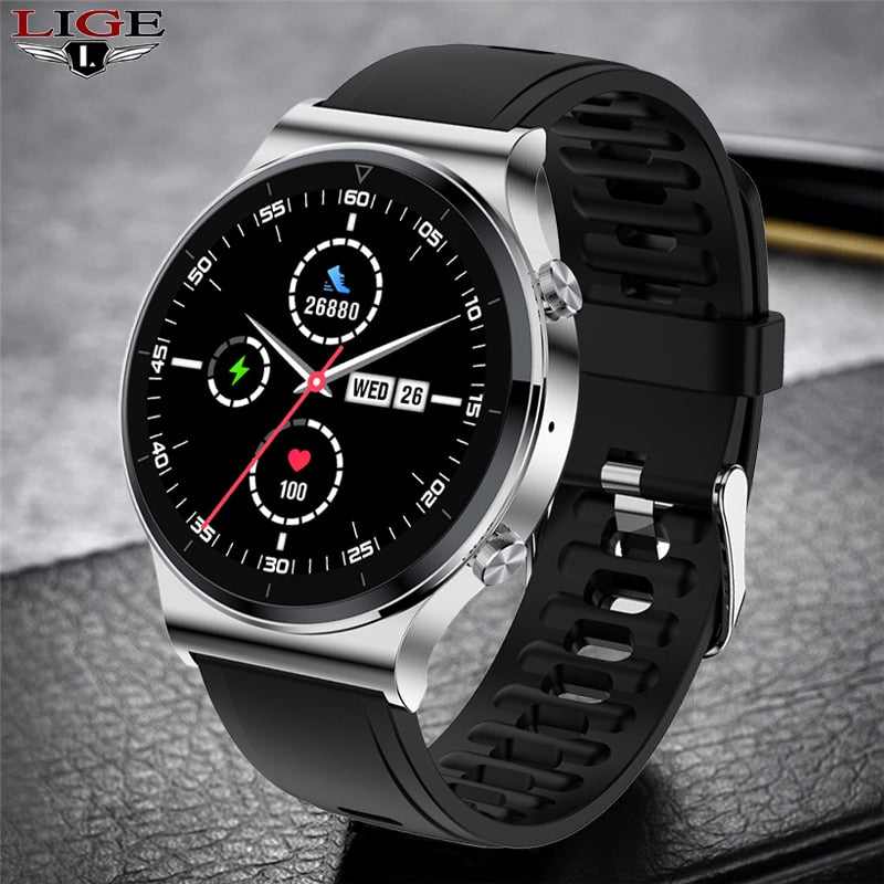 Smart Watch Sports Metal Heart Rate Sleep Monitor Bluetooth Call IP68 Waterproof iOS Android Global Version Suitable for Xiaomi