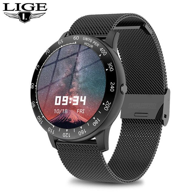 2020 New Full Touch Smart Watch Women men Waterproof Sports for Android / iOS Call information smartwatch For woman men   +Box