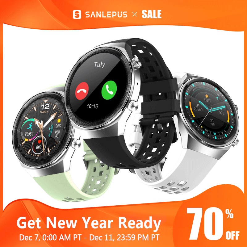 2020 SANLEPUS QS8 NEW Smart Watch With Bluetooth Calls Men Women Waterproof Smartwatch Fitness Bracelet For Android Huawei Apple